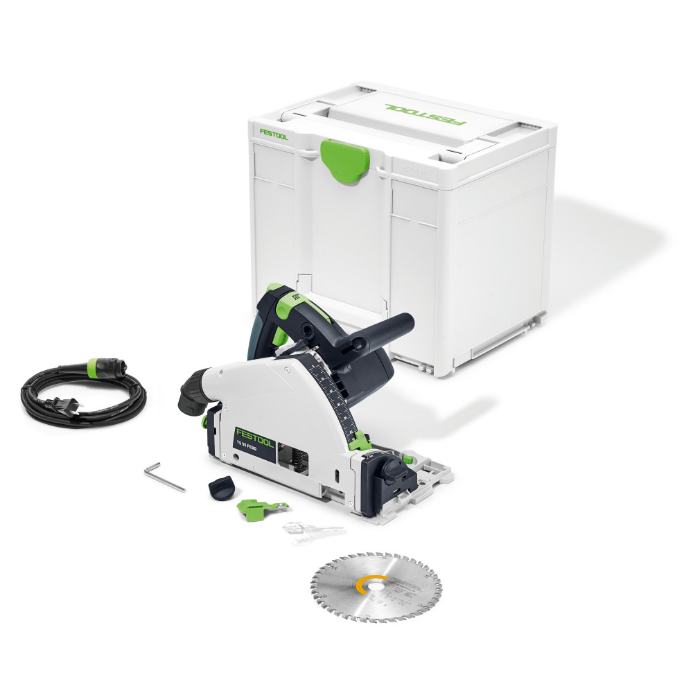 Festool 6 1/4″ TS 55 FEQ-F-Plus Plunge Cut Track Saw - Ascmtools