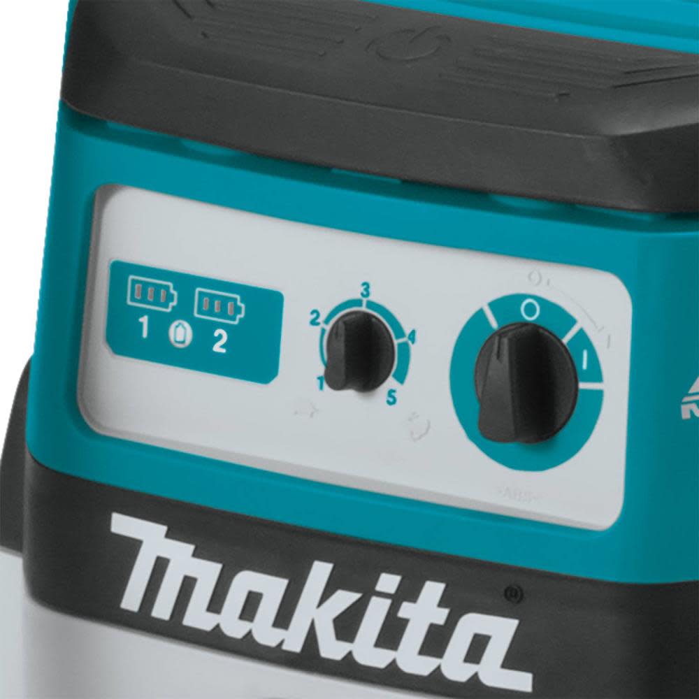 Makita Wet/Dry Dust Extractor/Vacuum 18V X2 36V LXT 4 Gallon Bare Tool - Ascmtools