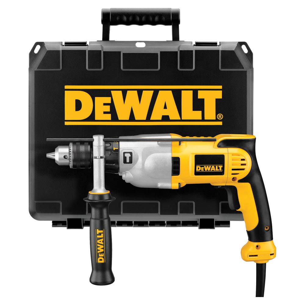 DEWALT 1/2 In. VSR Pistol Grip Hammerdrill Kit - Ascmtools