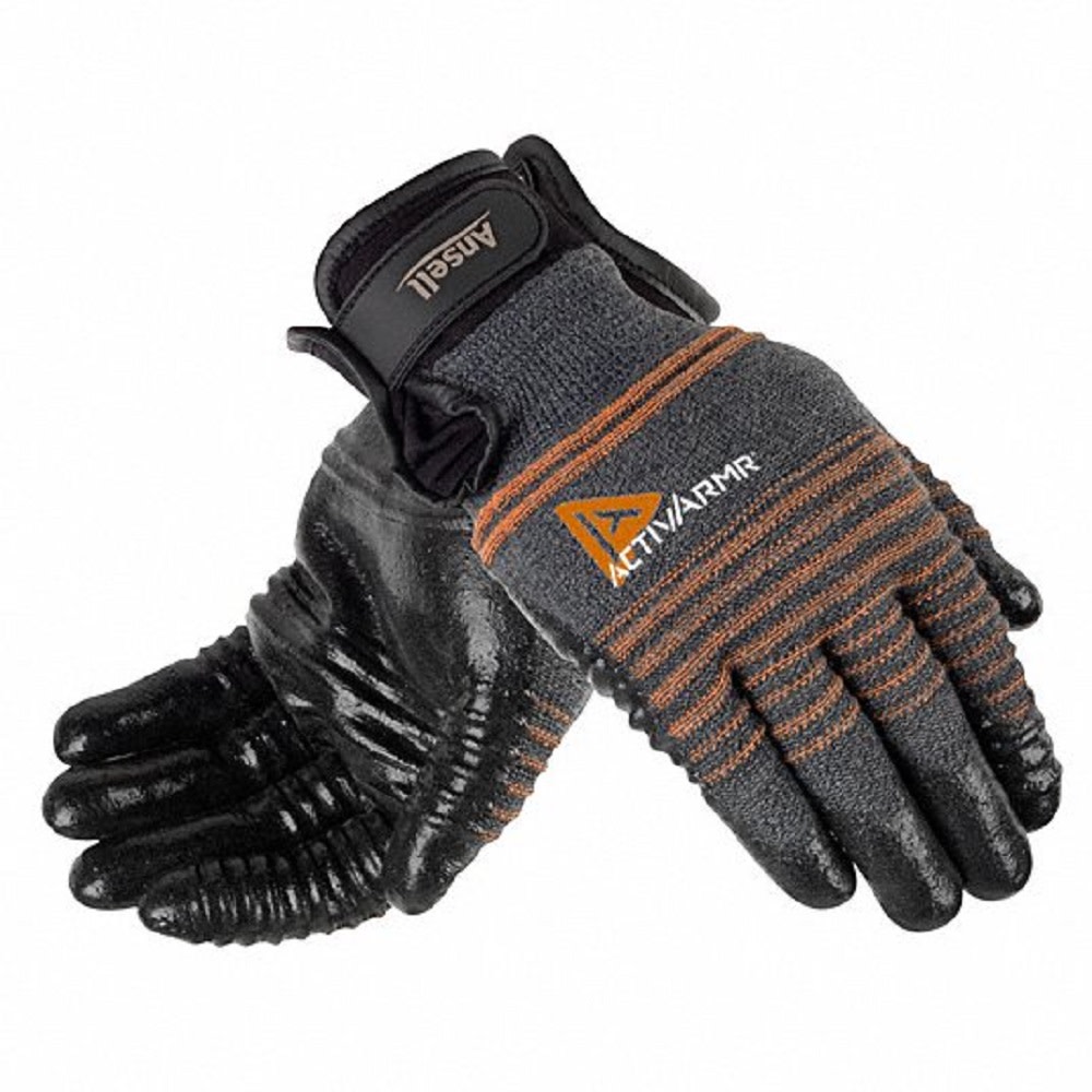 Ansell Protective Products ActivArmr X-Large Black Foam Nitrile Cut Resistant Gloves - Ascmtools