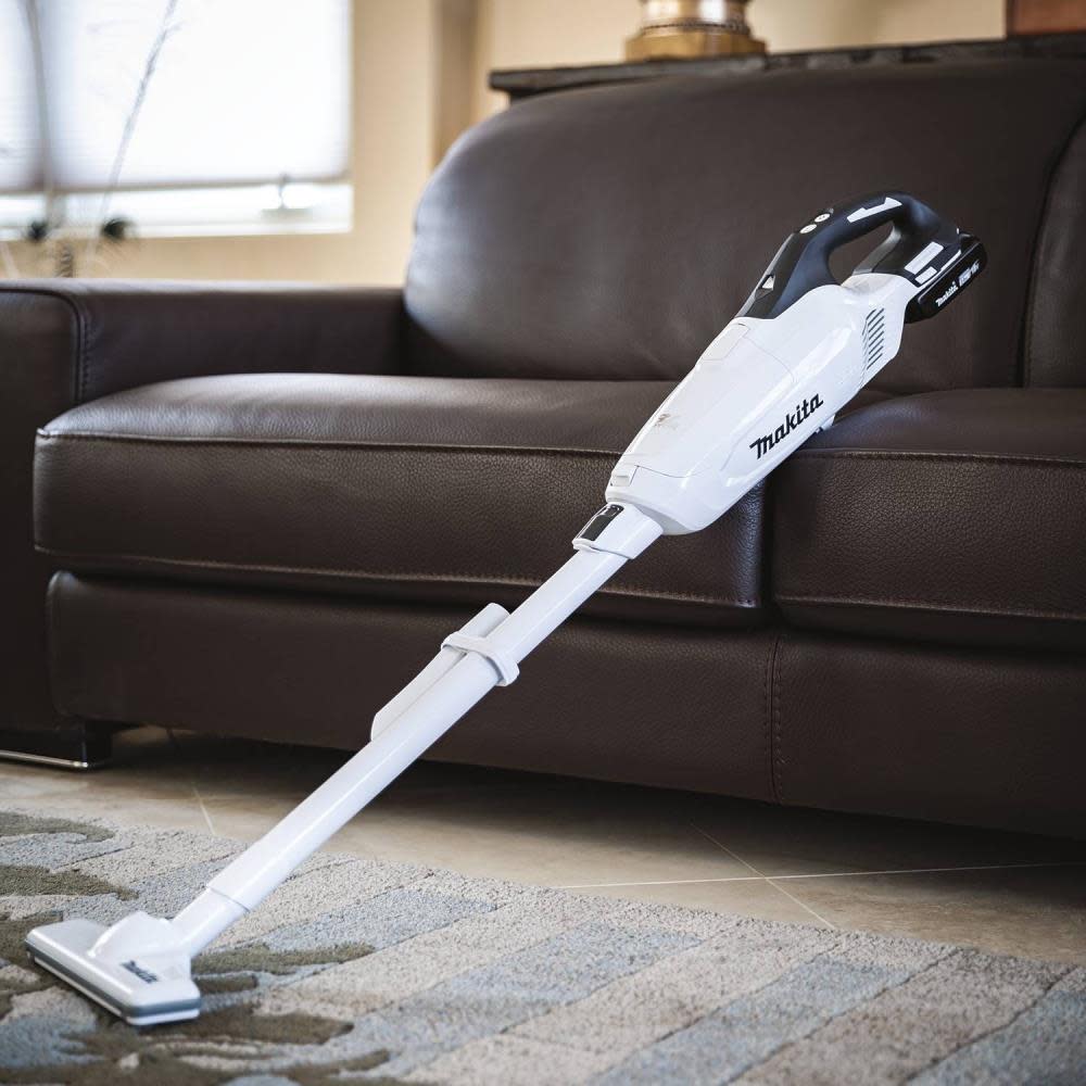 Makita 18V LXT Compact Vacuum Kit with Push Button & Dust Bag - Ascmtools