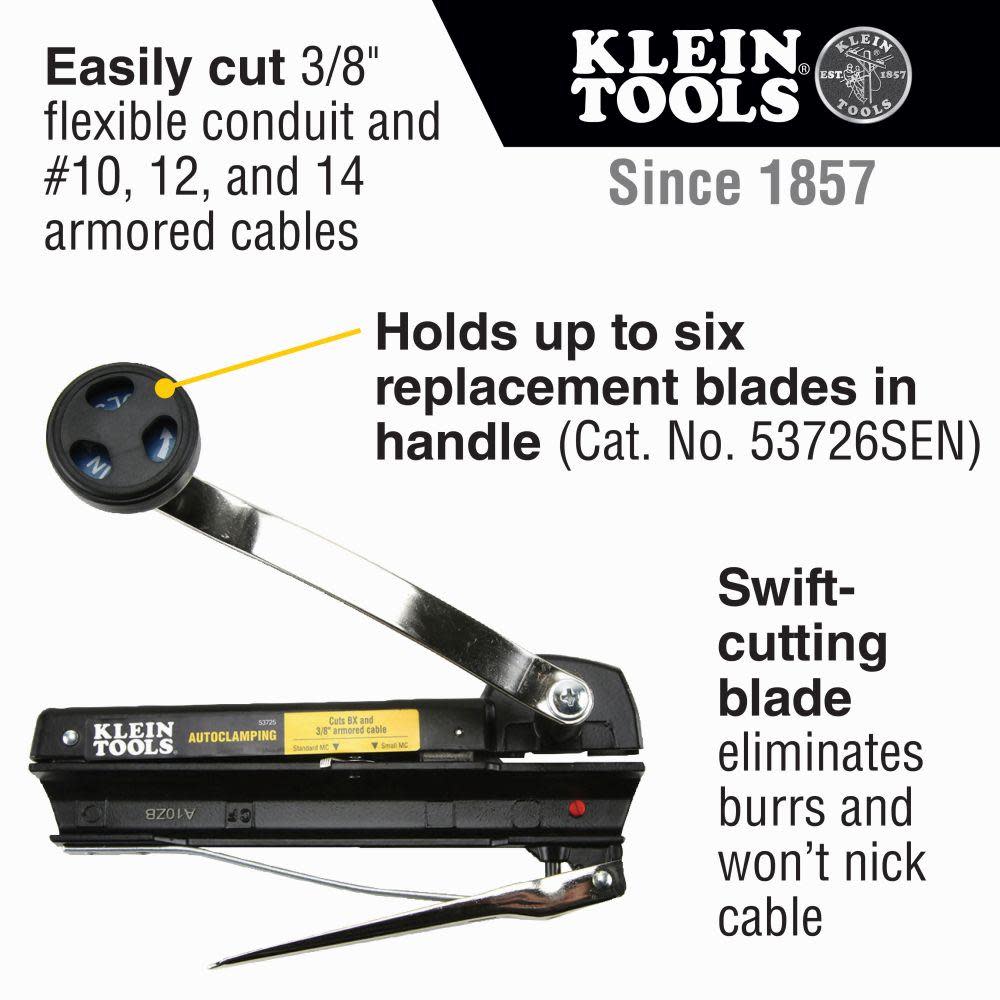 Klein Tools BX and Armored Cable Cutter - Ascmtools