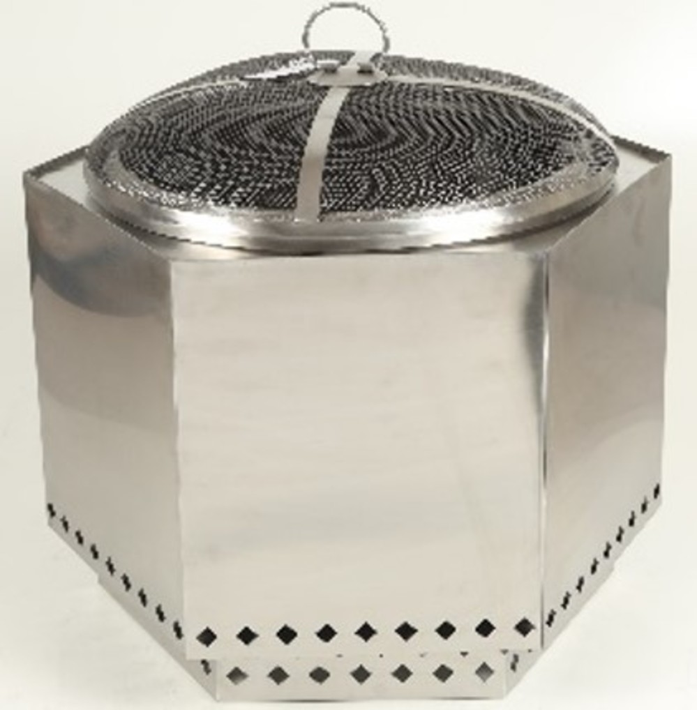 Dragonfire Firepit Bundle Smokeless Stainless Steel 23.5″ - Ascmtools