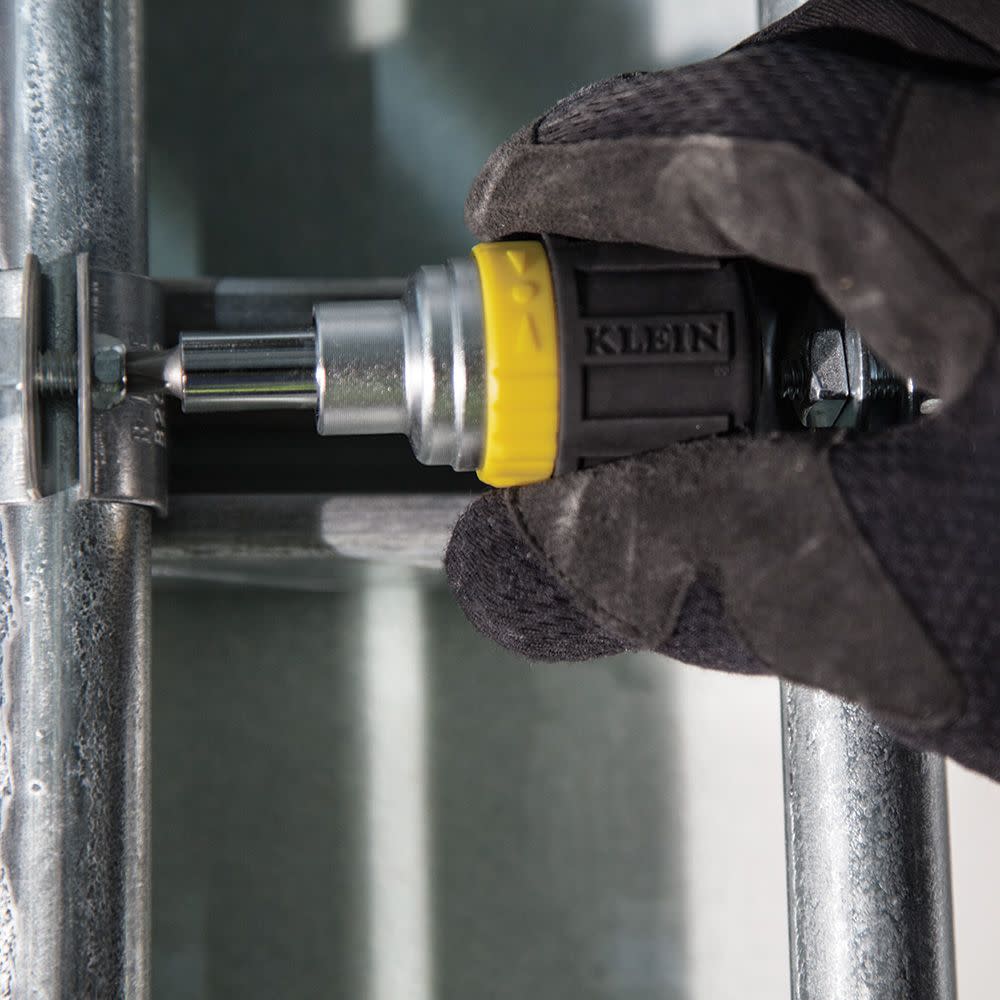 Klein Tools 6-in-1 Ratcheting Screwdriver - Ascmtools