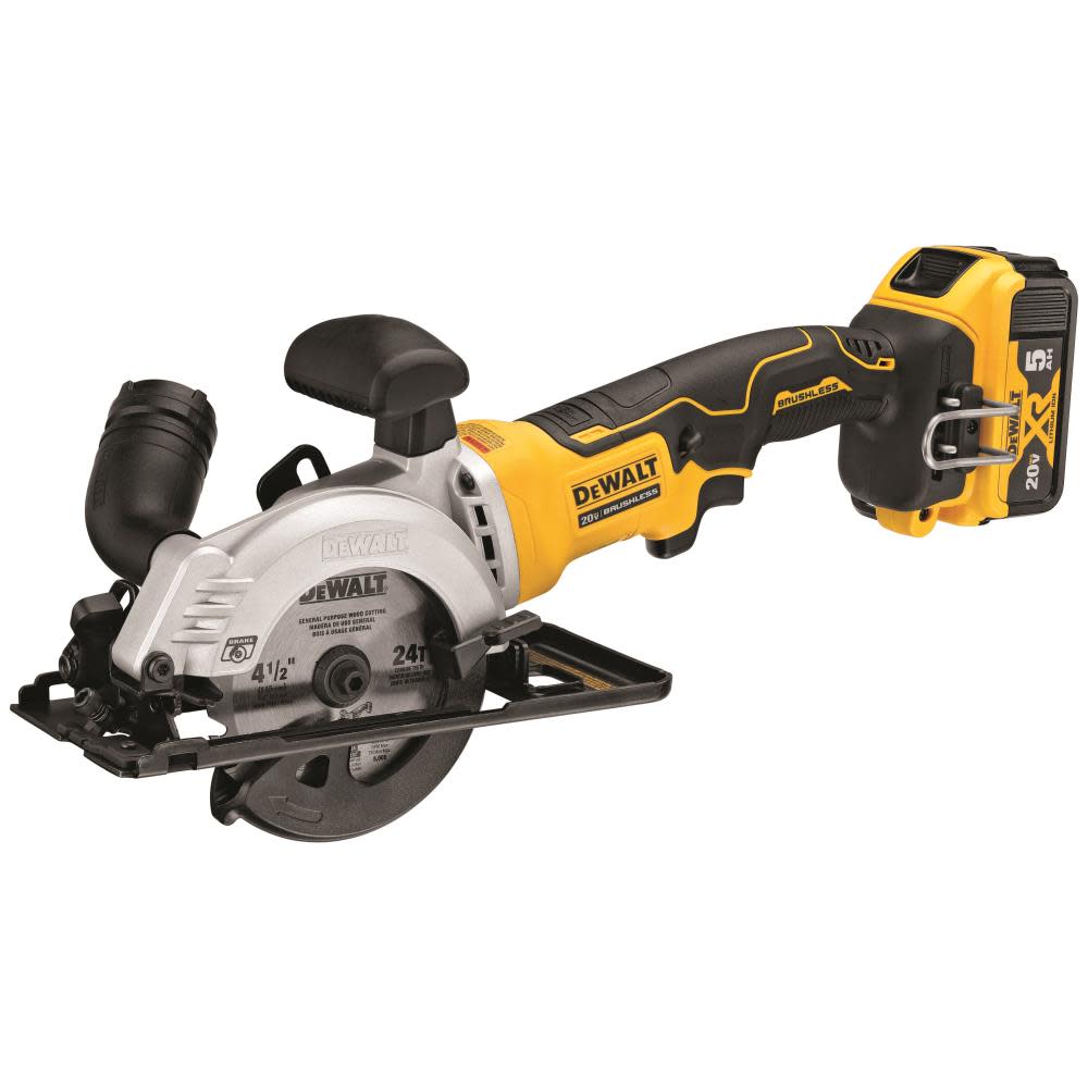 DEWALT ATOMIC 20V MAX* Brushless 4-1/2 in. Cordless Circular Saw Kit - Ascmtools