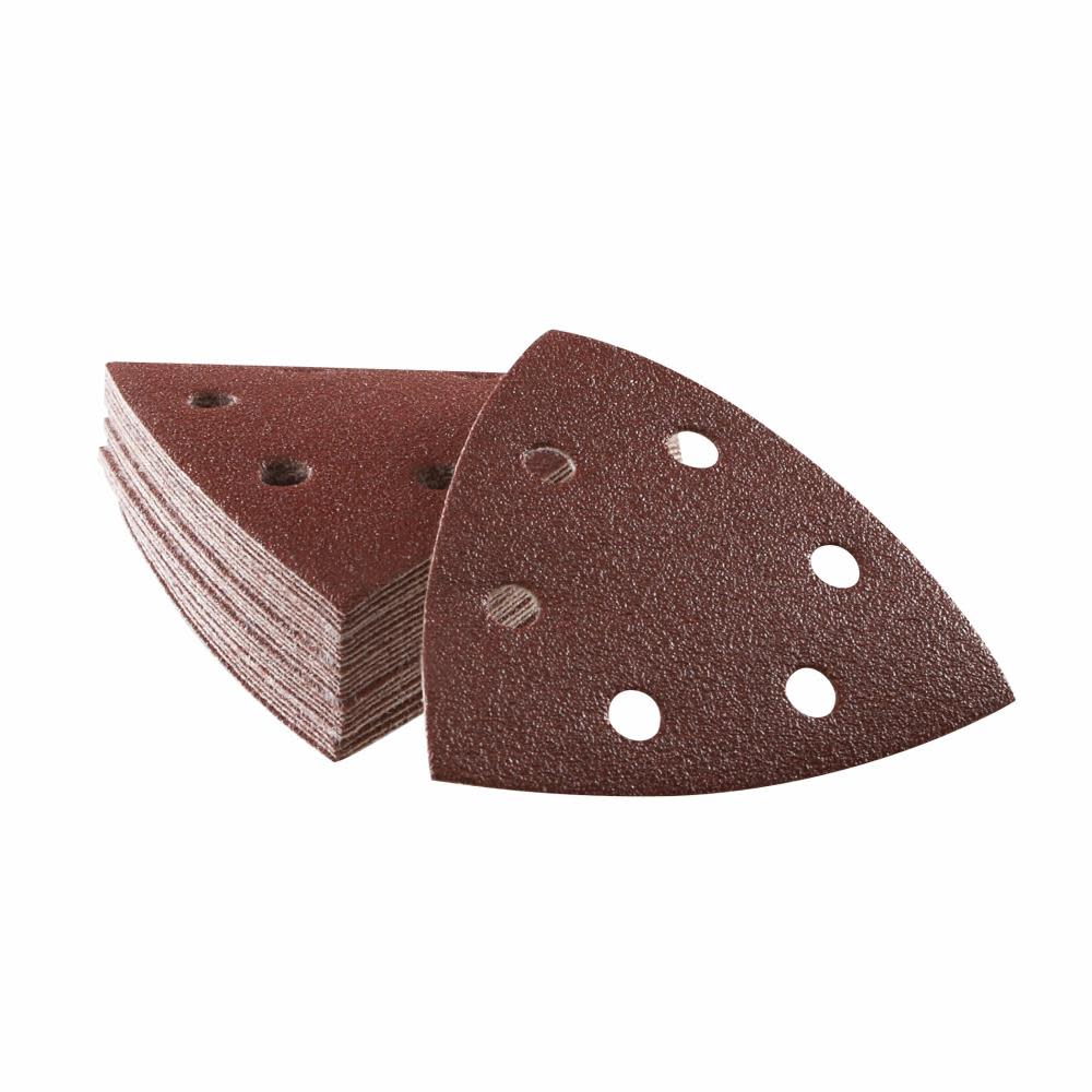 Bosch 3 3/4″ 80 Grit Detail Sanding Sheets for Wood 25pc - Ascmtools