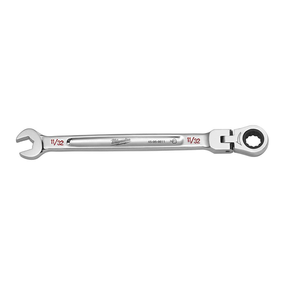 Milwaukee Combination Wrench Flex Head 11/32″ - Ascmtools