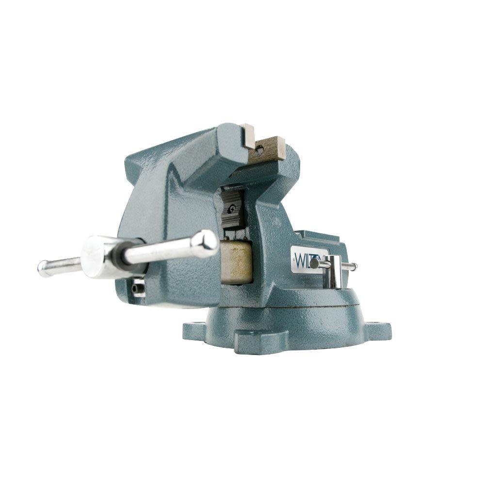 Wilton Mechanics Vises 6 In. Jaw with Swivel Base - Ascmtools