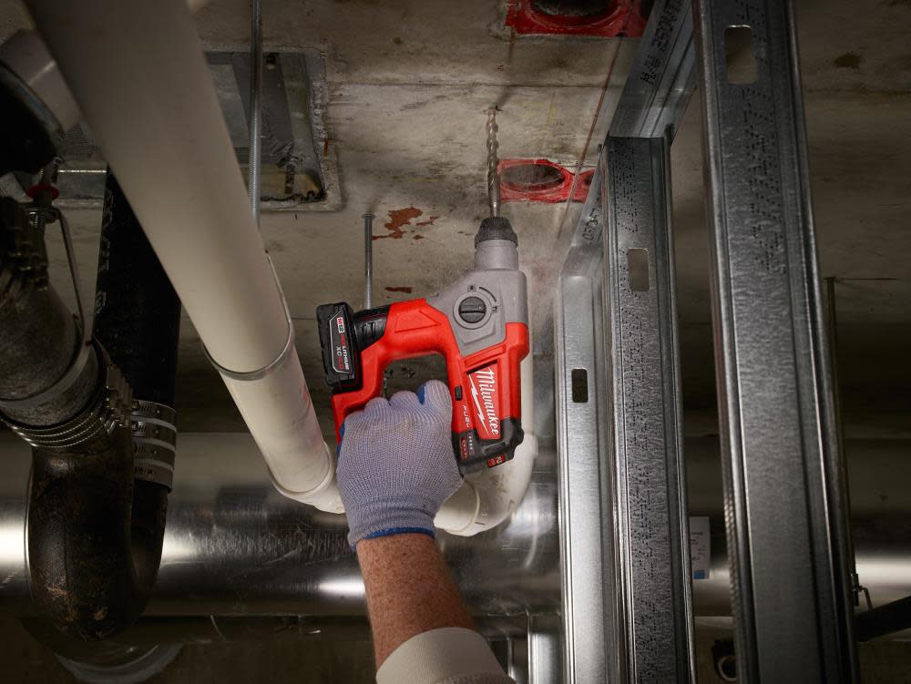 Milwaukee M12 FUEL  SDS Plus Rotary Hammer Kit - Ascmtools