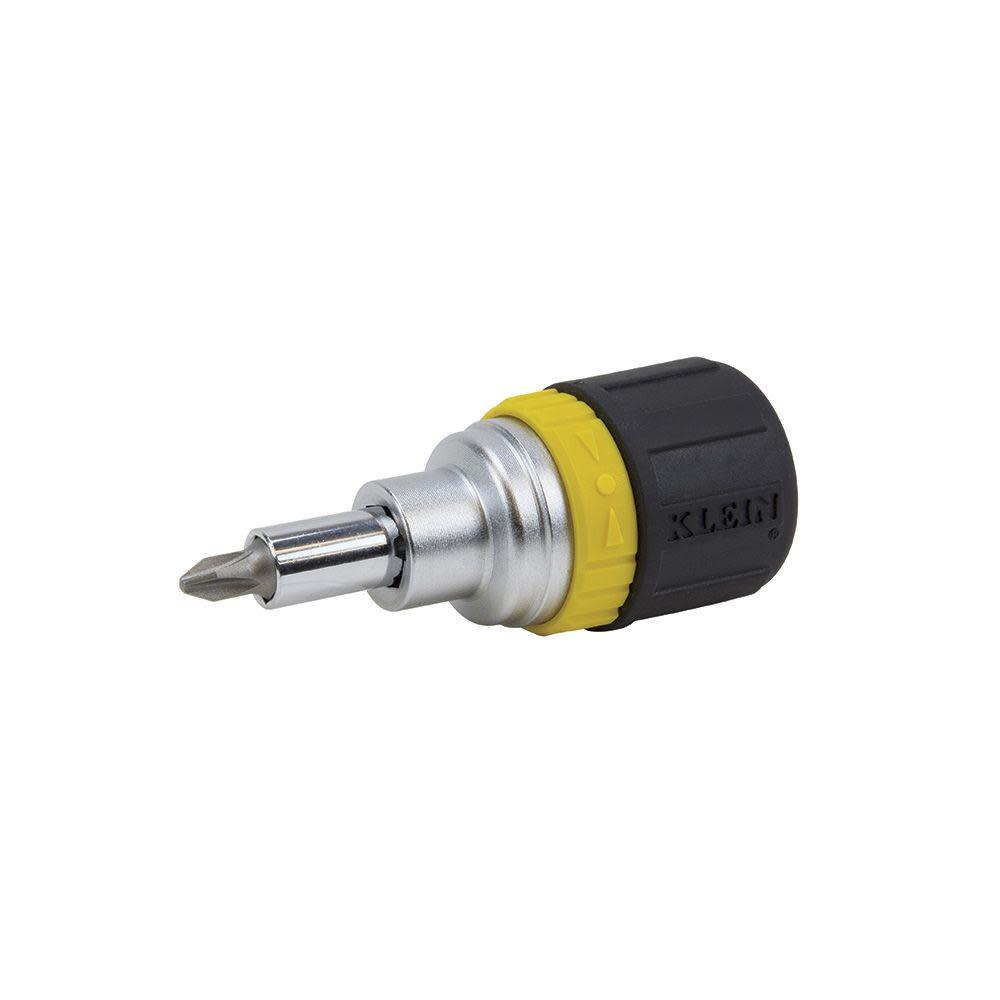 Klein Tools 6-in-1 Ratcheting Screwdriver - Ascmtools