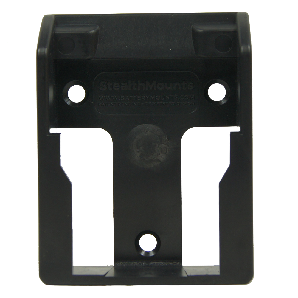 Stealthmounts Battery Mount DEWALT XR 20V 60V Black 6pk - Ascmtools