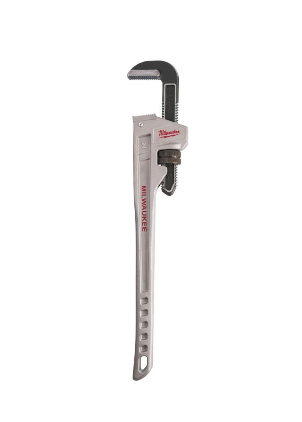 Milwaukee 24 In. Aluminum Pipe Wrench - Ascmtools