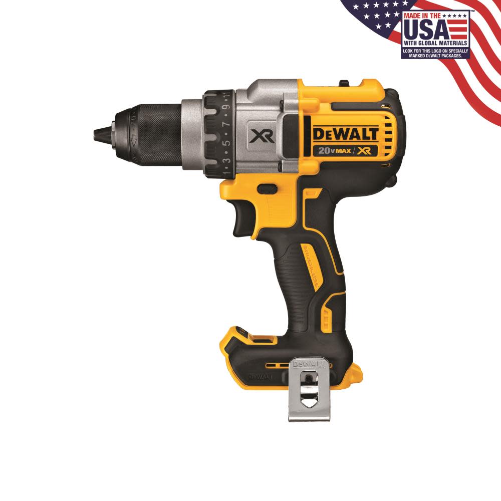DEWALT DCD991B – 20V MAX XR LITHIUM ION BRUSHLESS 3-SPEED DRILL/DRIVER BARE TOOL - Ascmtools