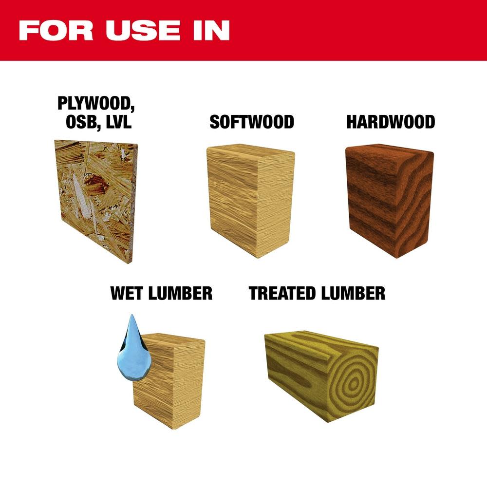 Milwaukee 6 1/2″ 24T General Purpose Track Saw Blade - Ascmtools