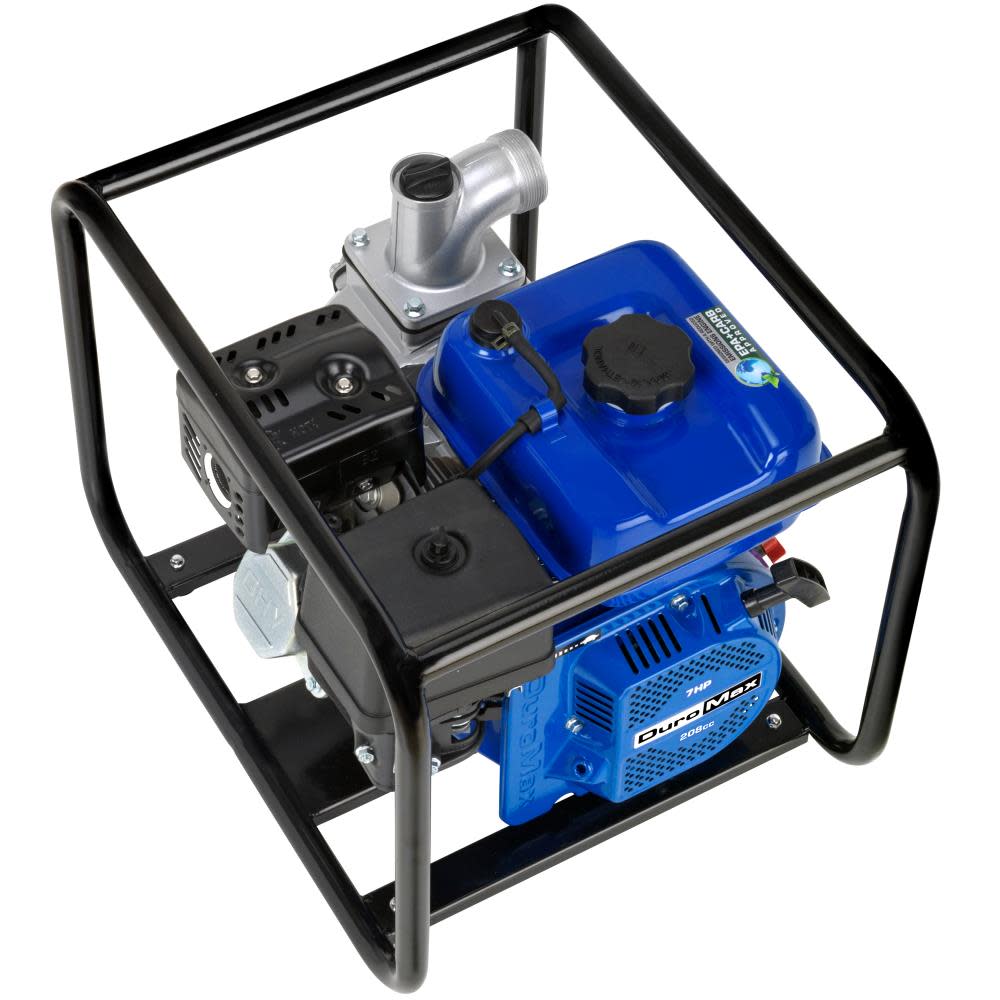 Duromax 208cc Gasoline Powered 2-in Water Pump - Ascmtools