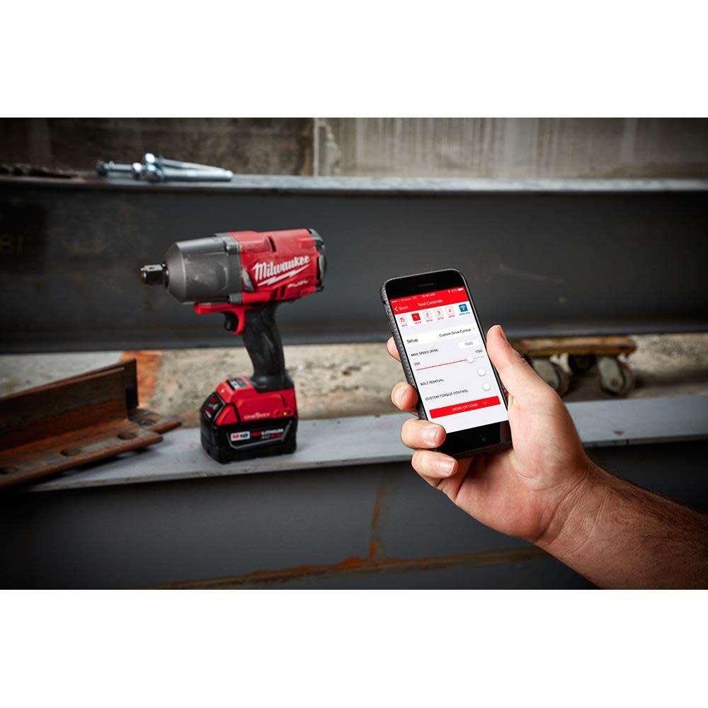 Milwaukee M18 FUEL with ONE-KEY High Torque Impact Wrench 3/4 in. Friction Ring - Ascmtools