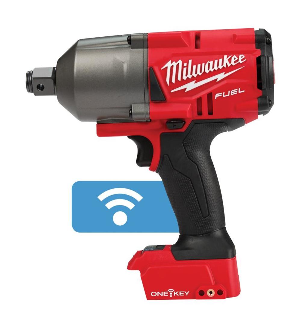 Milwaukee M18 FUEL with ONE-KEY High Torque Impact Wrench 3/4 in. Friction Ring - Ascmtools