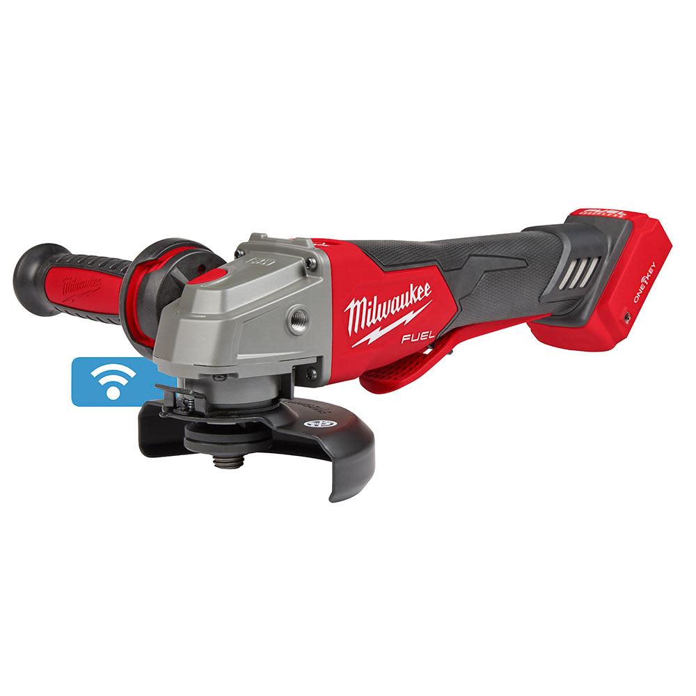 Milwaukee M18 FUEL 4 1/2″ / 5″ Braking Grinder Paddle Switch No Lock Bare Tool - Ascmtools