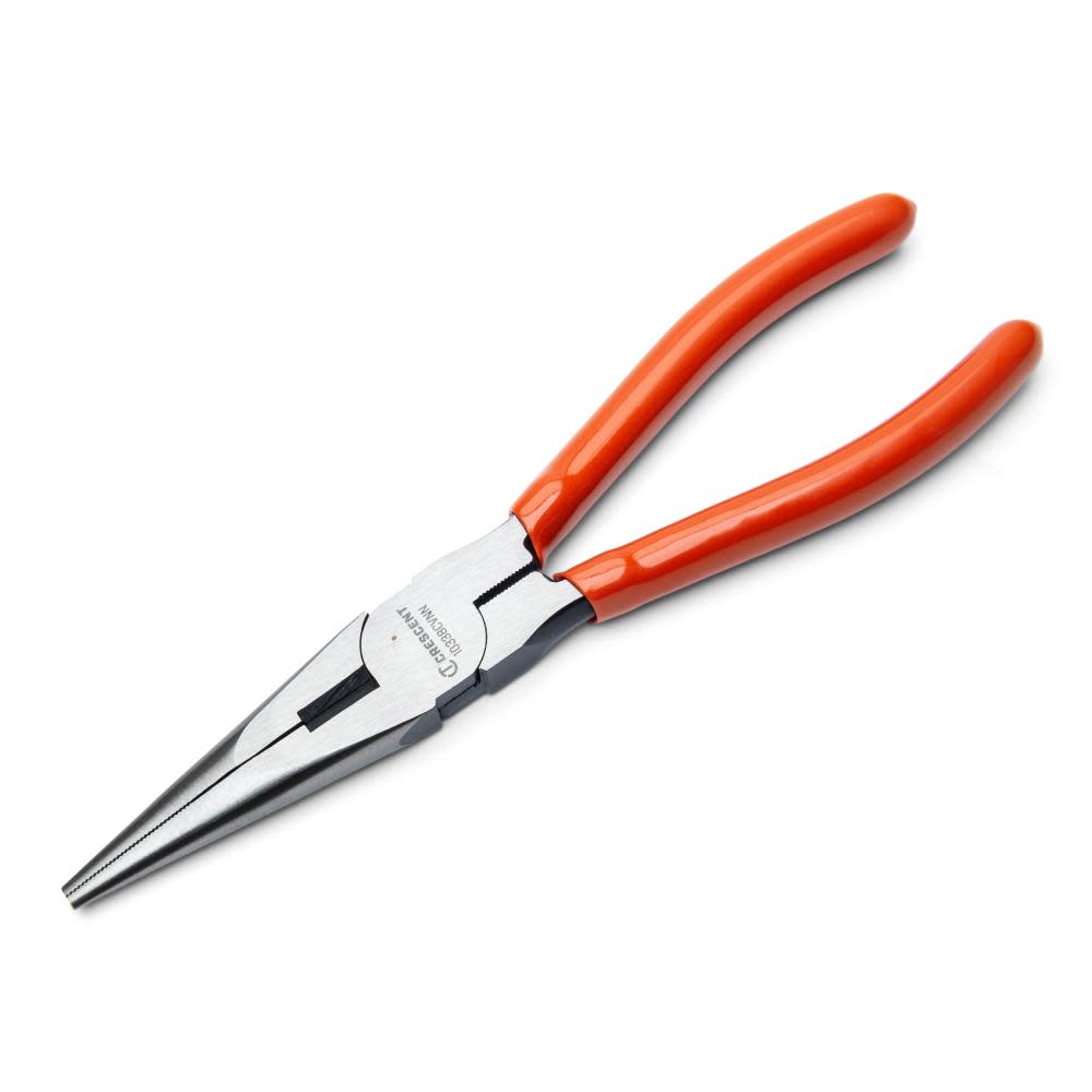 Crescent Plier 8″ Long Chain Nose Dipped Grip - Ascmtools