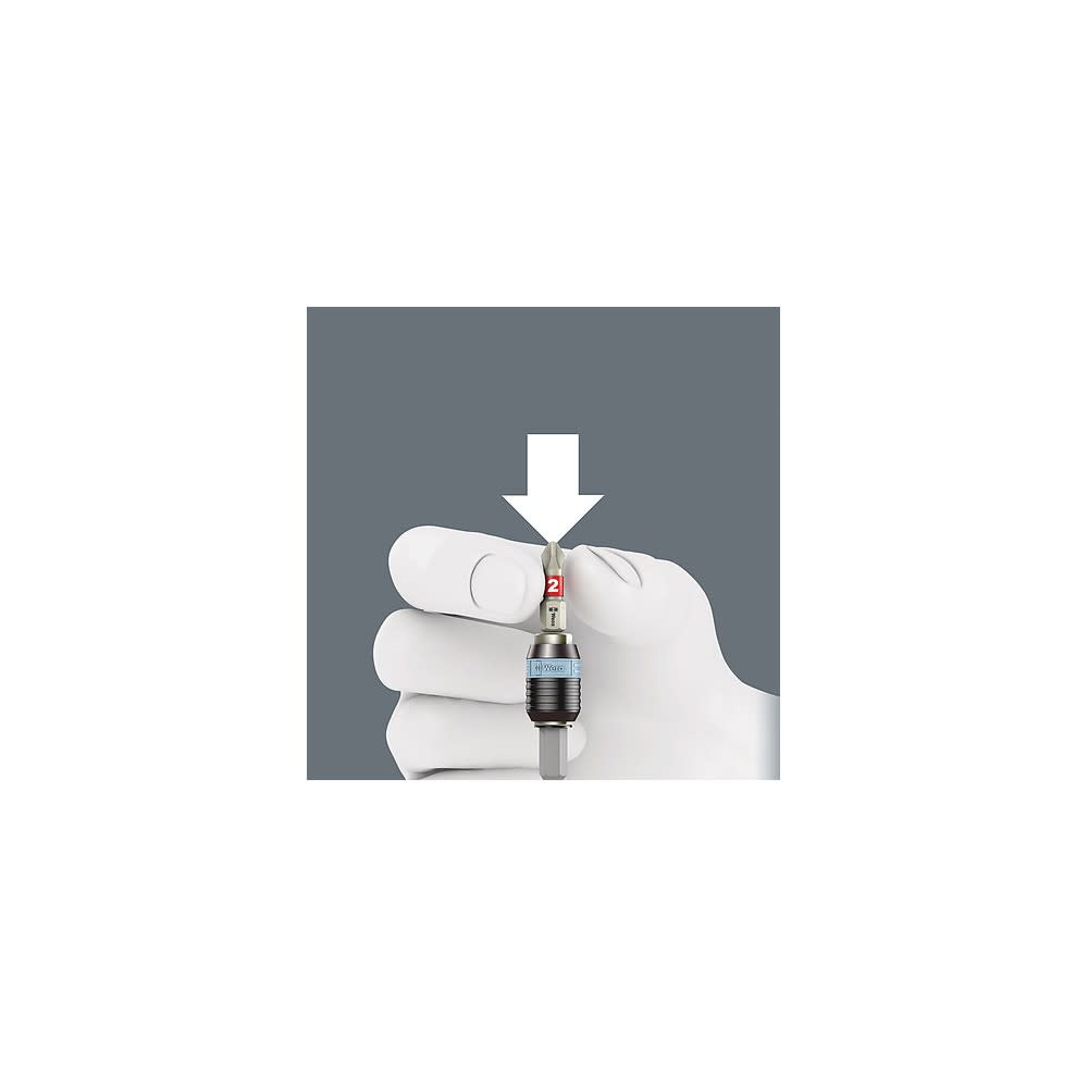 Wera Tools 1/4″ Hex Drive 3816 R Bitholding Screwdriver with Chuck - Ascmtools