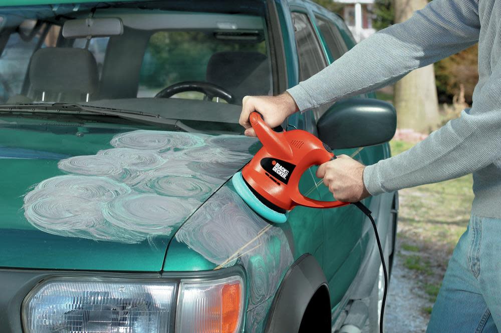 Black and Decker 6-in Random Orbit Waxer/Polisher - Ascmtools