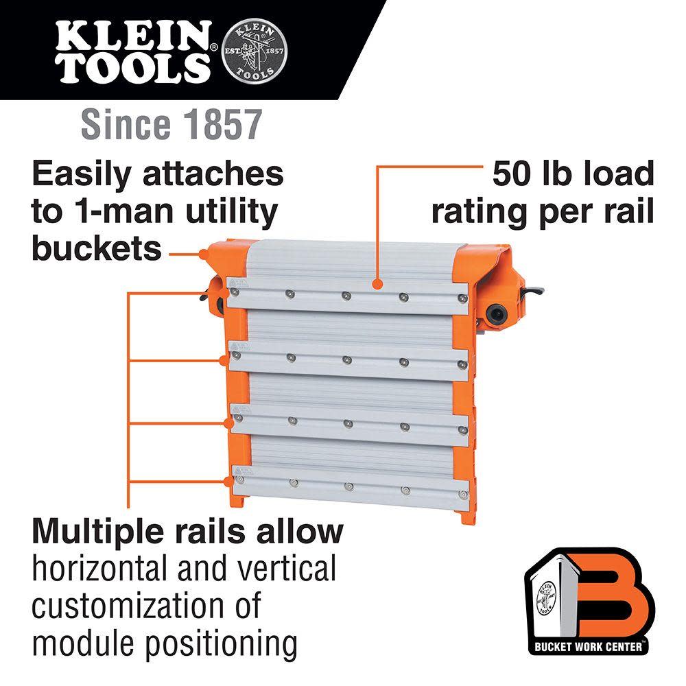 Klein Tools 1 Man Wall Assembly Rail System - Ascmtools