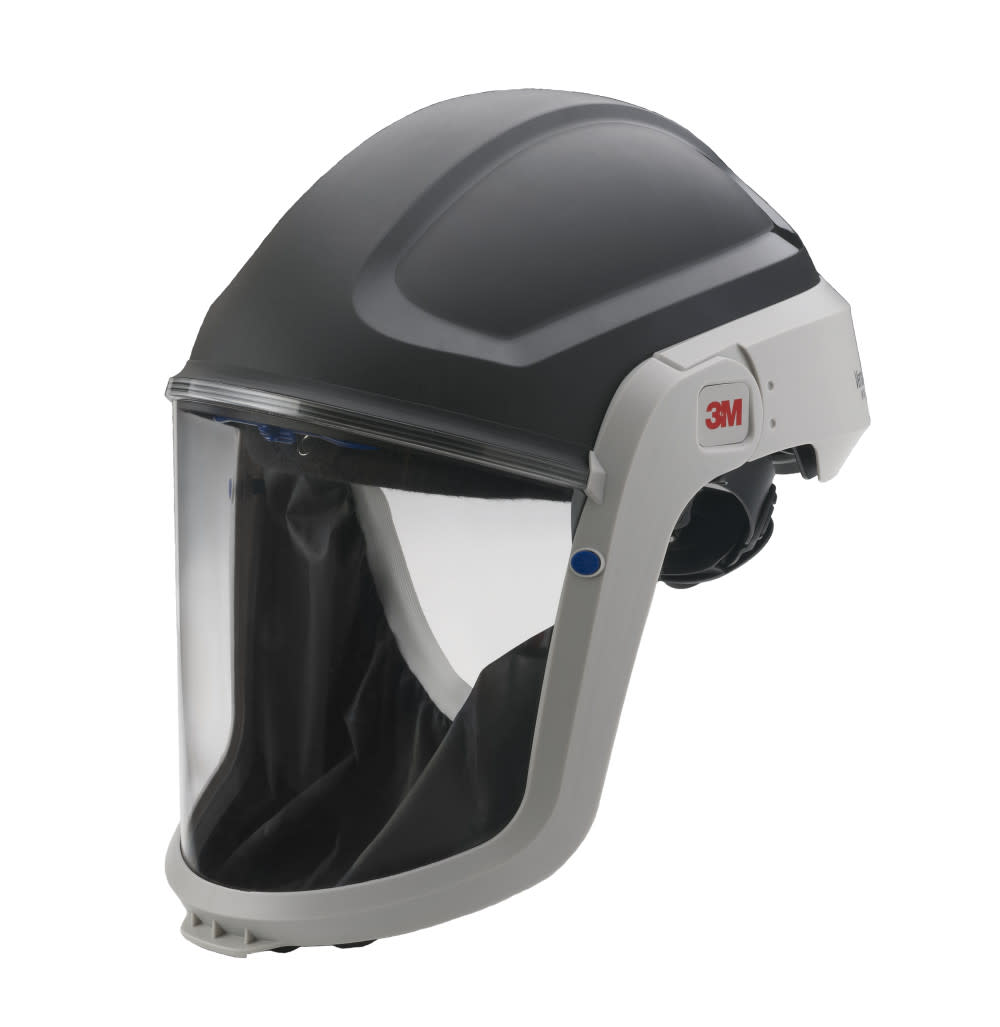 3M Versaflo Respiratory Hard Hat Assembly M-307 with Premium Visor and Faceseal - Ascmtools
