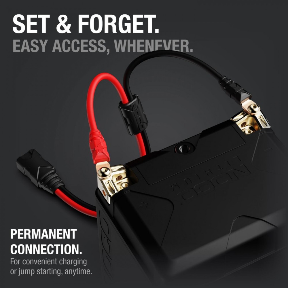Noco Heavy Duty Boost Battery Eyelet Cable with X Connect Adapter - Ascmtools
