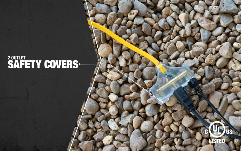 Southwire Cold Weather 3 Outlet Extension Cord 50′ 12/3 - Ascmtools