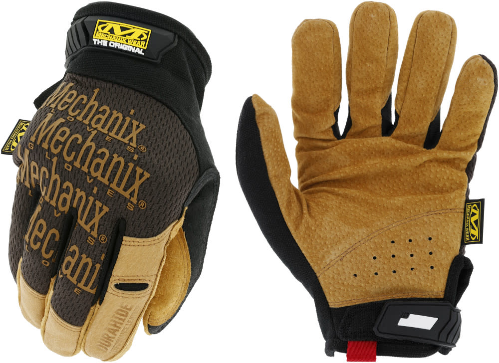 Mechanix Wear Leather Original Gloves Large - Ascmtools