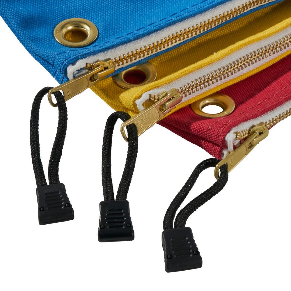 Klein Tools Assorted Canvas Zipper Bags 3-pack - Ascmtools