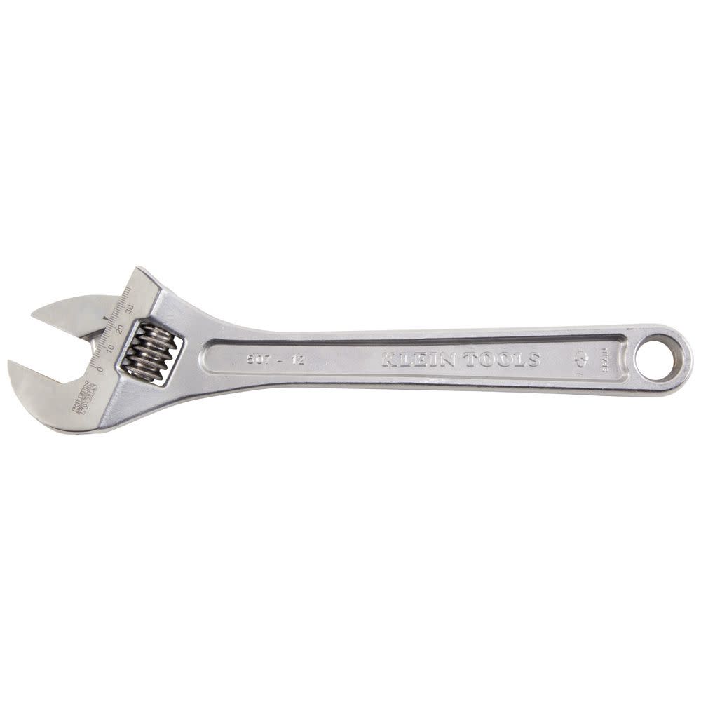 Klein Tools 12″ Adj. Wrench Extra-Capacity - Ascmtools