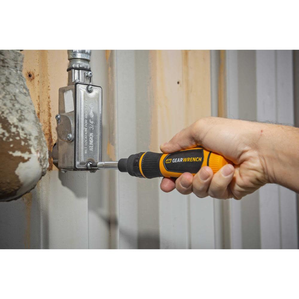 GEARWRENCH Multi Bit Driver Ratcheting 11 in 1 - Ascmtools