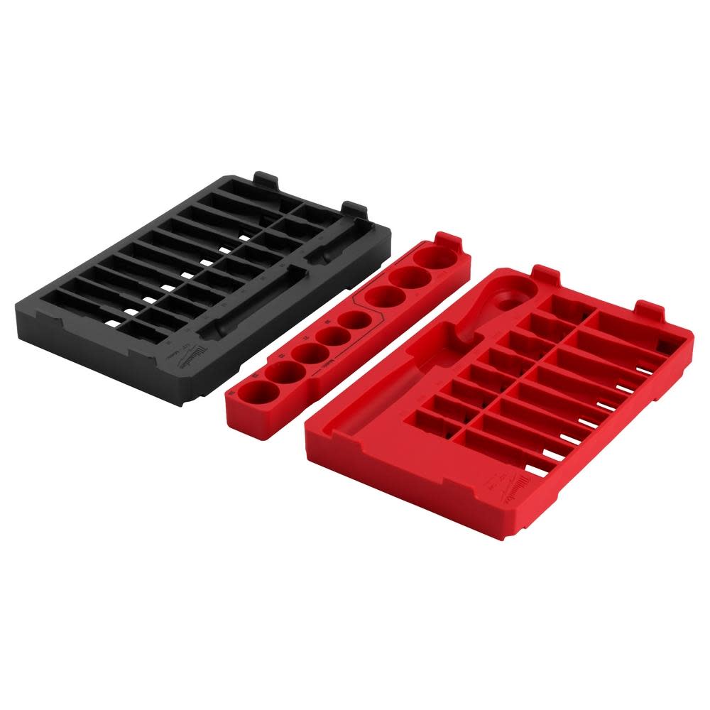 Milwaukee PACKOUT Trays for 47pc Ratchet & Socket Set - Ascmtools