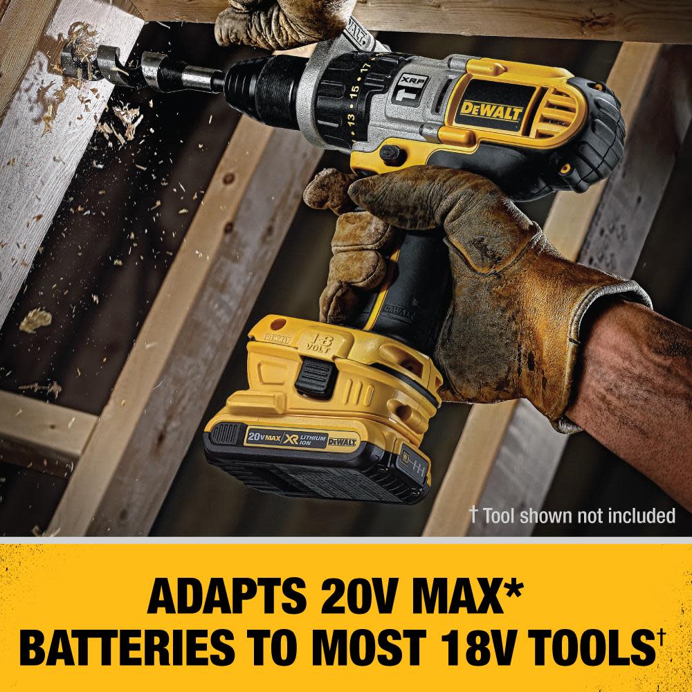 DEWALT 18V-20V Adapter Battery Combo Kit - Ascmtools