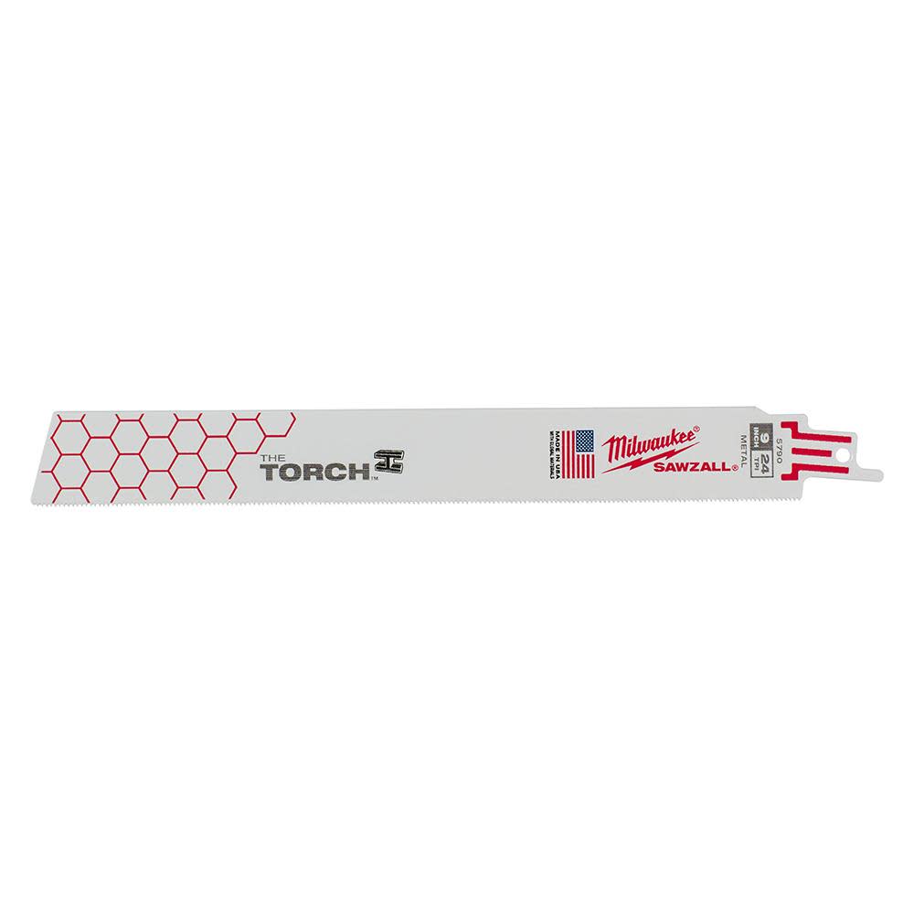 Milwaukee 9 in. 24 TPI THE TORCH SAWZALL Blades 5PK - Ascmtools