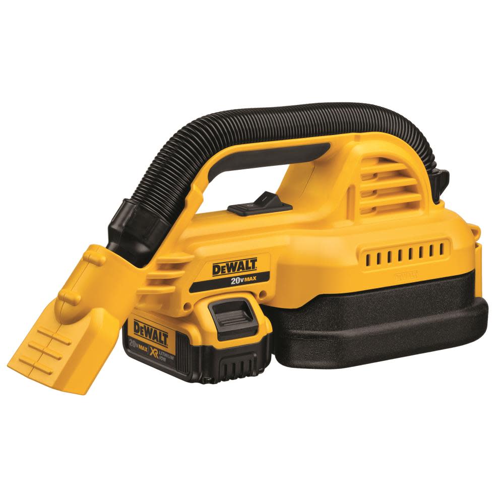 DEWALT 20 V MAX 1/2 Gallon Wet/Dry Portable Vac Kit - Ascmtools