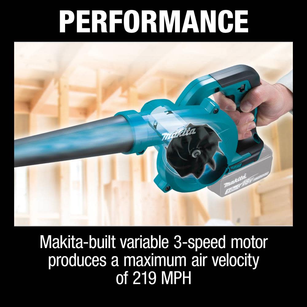 Makita 18V LXT Lithium-Ion Cordless Blower Tool Only - Ascmtools