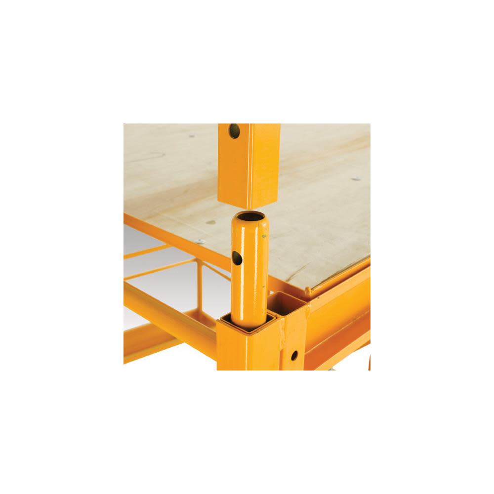 Werner 6 Ft. Steel Rolling Scaffold - Ascmtools