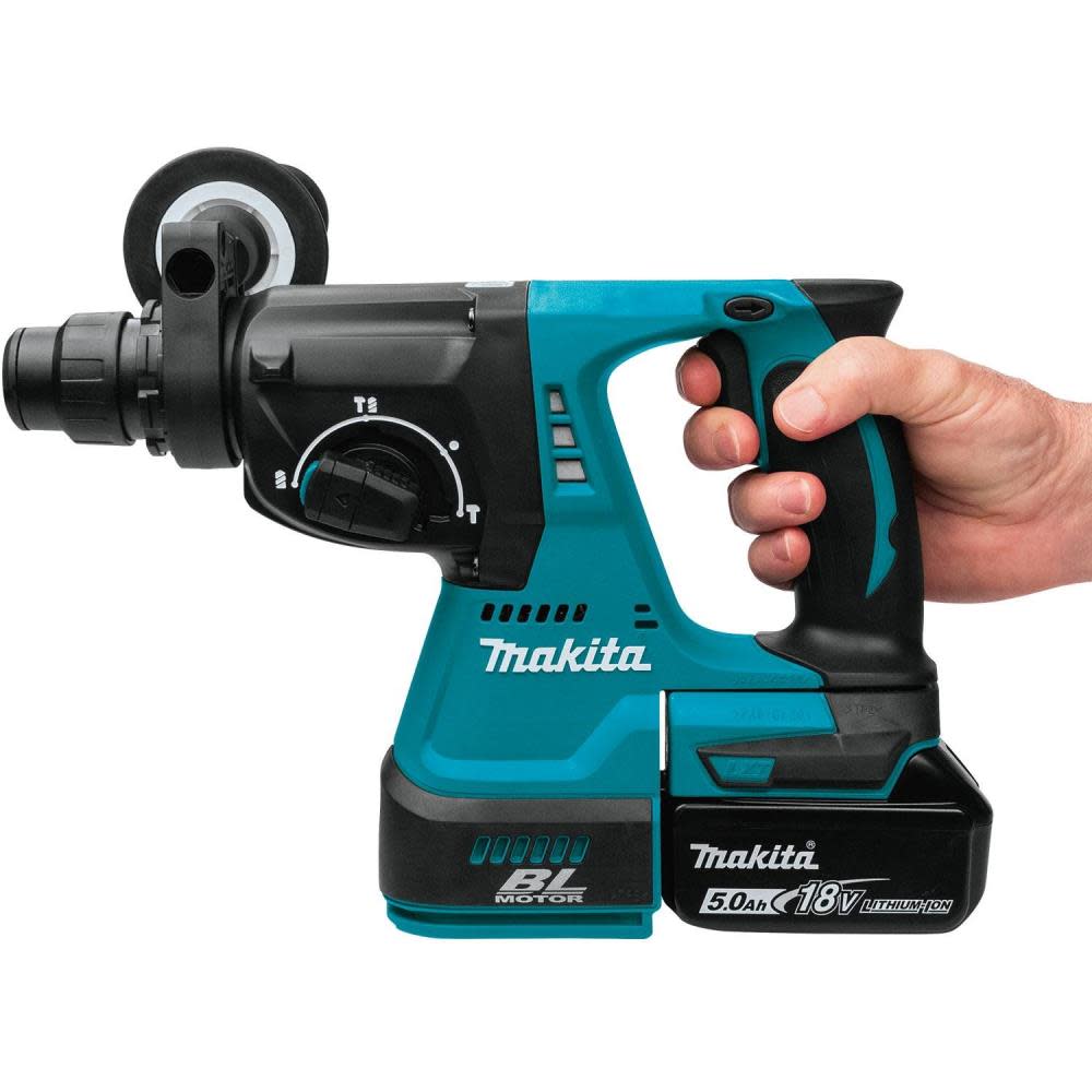 Makita 18V LXT Lithium-Ion Brushless Cordless 1 In. Rotary Hammer Kit (5.0Ah) - Ascmtools