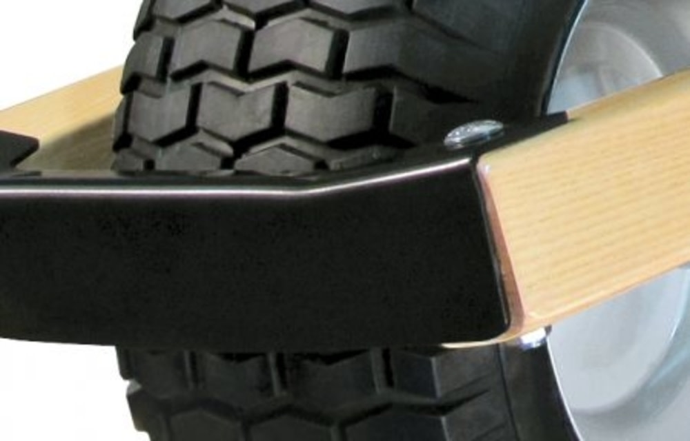 Brentwood 6 Cube HDPE Double Wheel Wheelbarrow – BW6D - Ascmtools