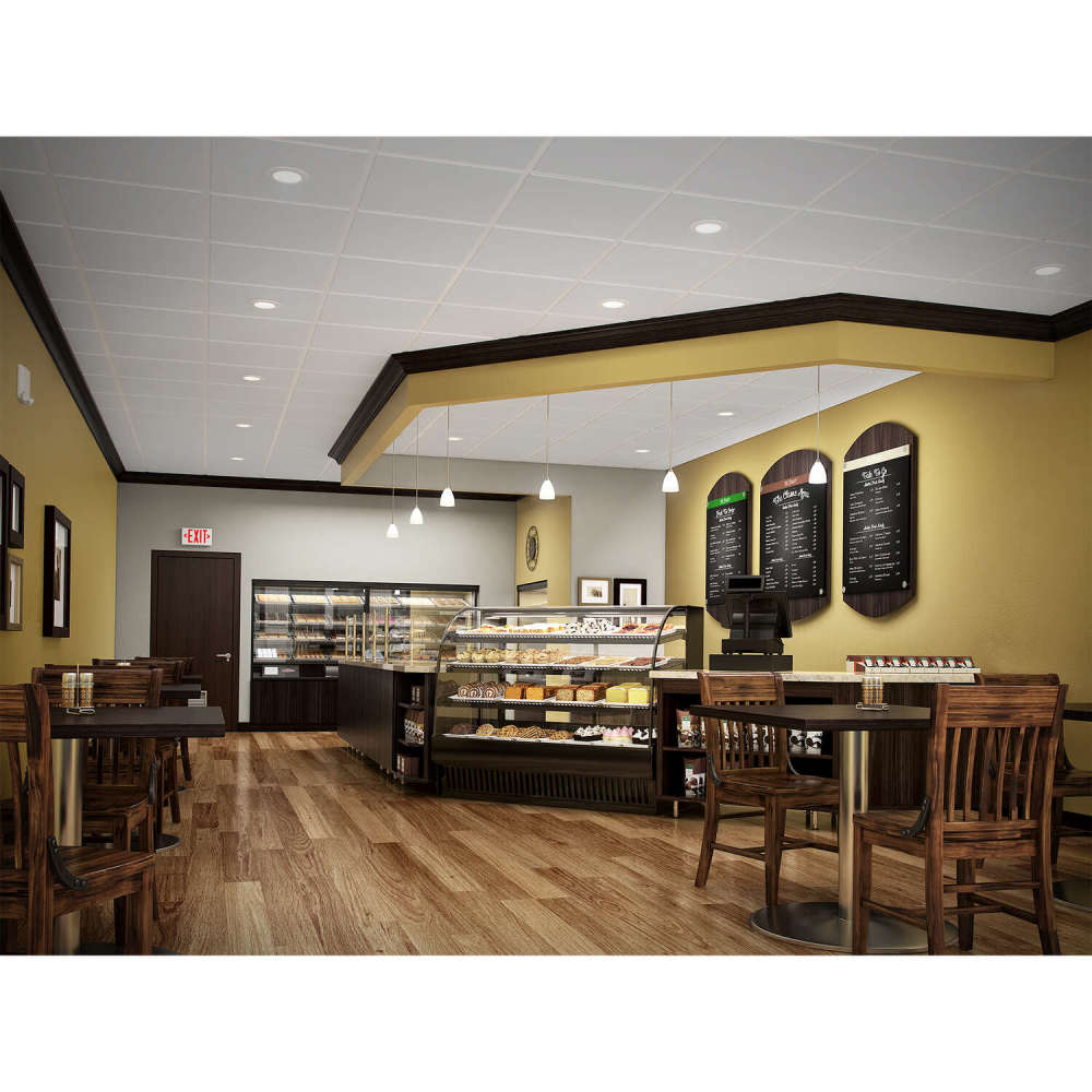 Halo Downlight with Switch 4″ Matte White 9W 600 Lumen LED - Ascmtools