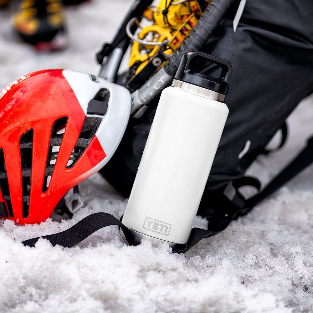 Yeti 36oz Rambler Bottle with Bottle Chug Cap – White - Ascmtools