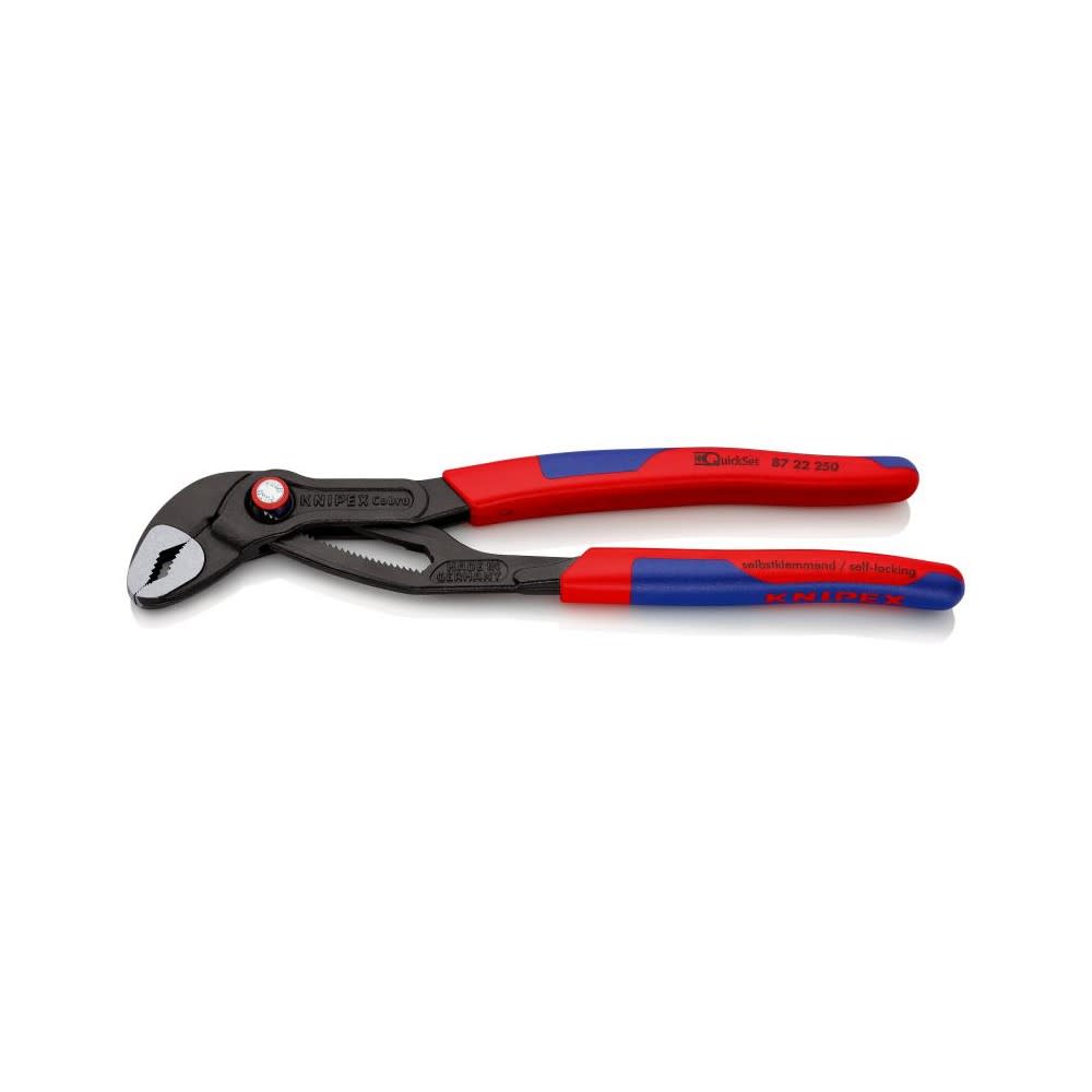 Knipex Cobra Hightech Water Pump Pliers 250mm - Ascmtools