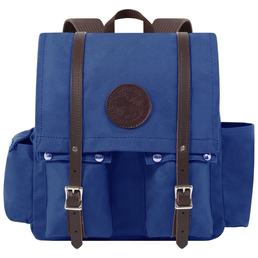 Duluth Pack 15 Liter Capacity Royal Blue Canvas Urban Pack - Ascmtools