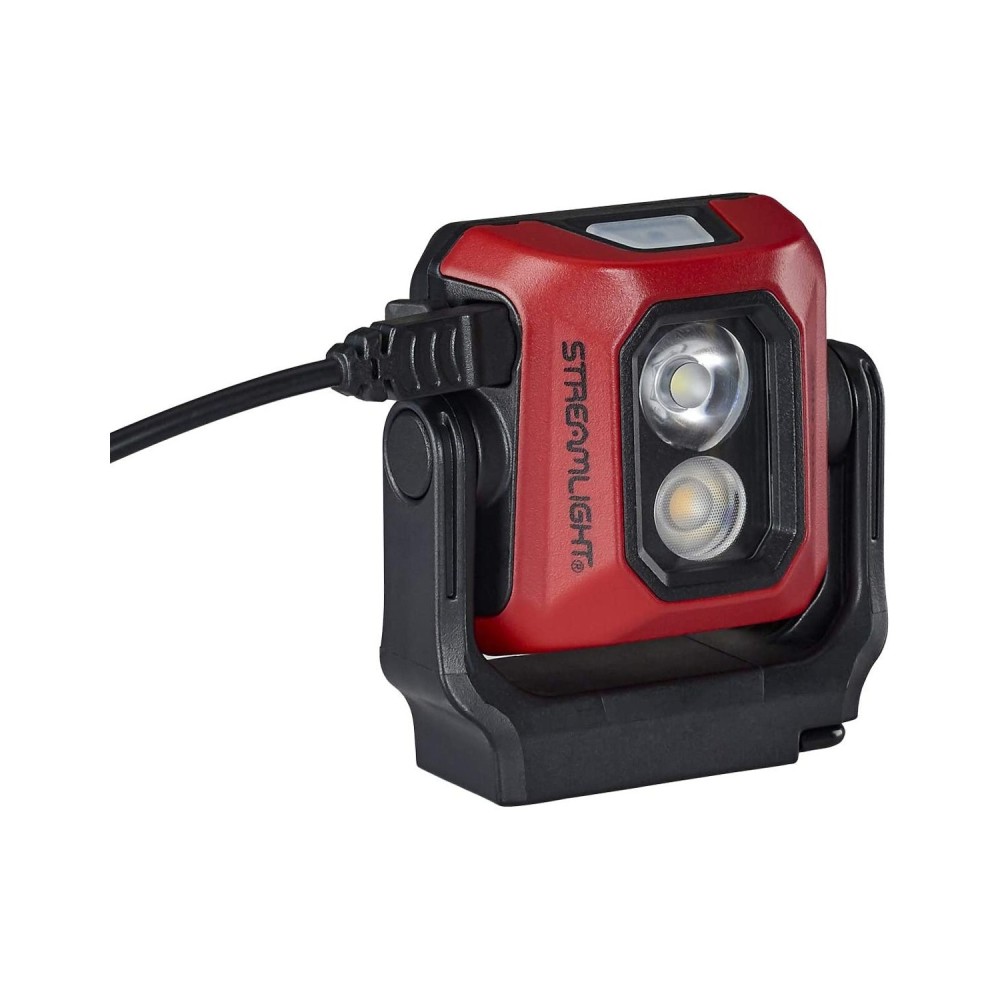 Streamlight Syclone Red Ultra-Compact Rechargeable Work Light - Ascmtools