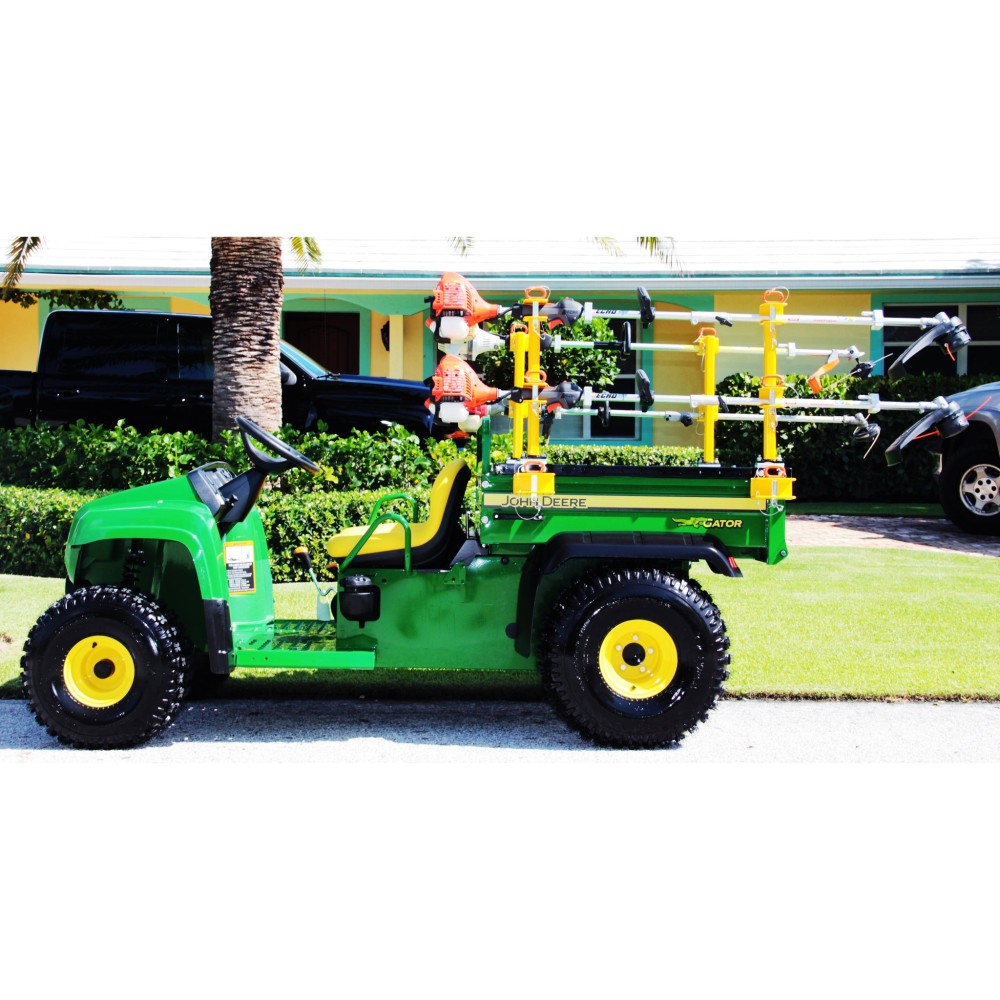 Green Touch Bed Rail System For John Deere Gator Plastic Bed - Ascmtools