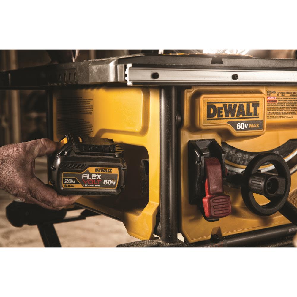 DEWALT FLEXVOLT 60V MAX* 8-1/4In Table Saw Kit - Ascmtools