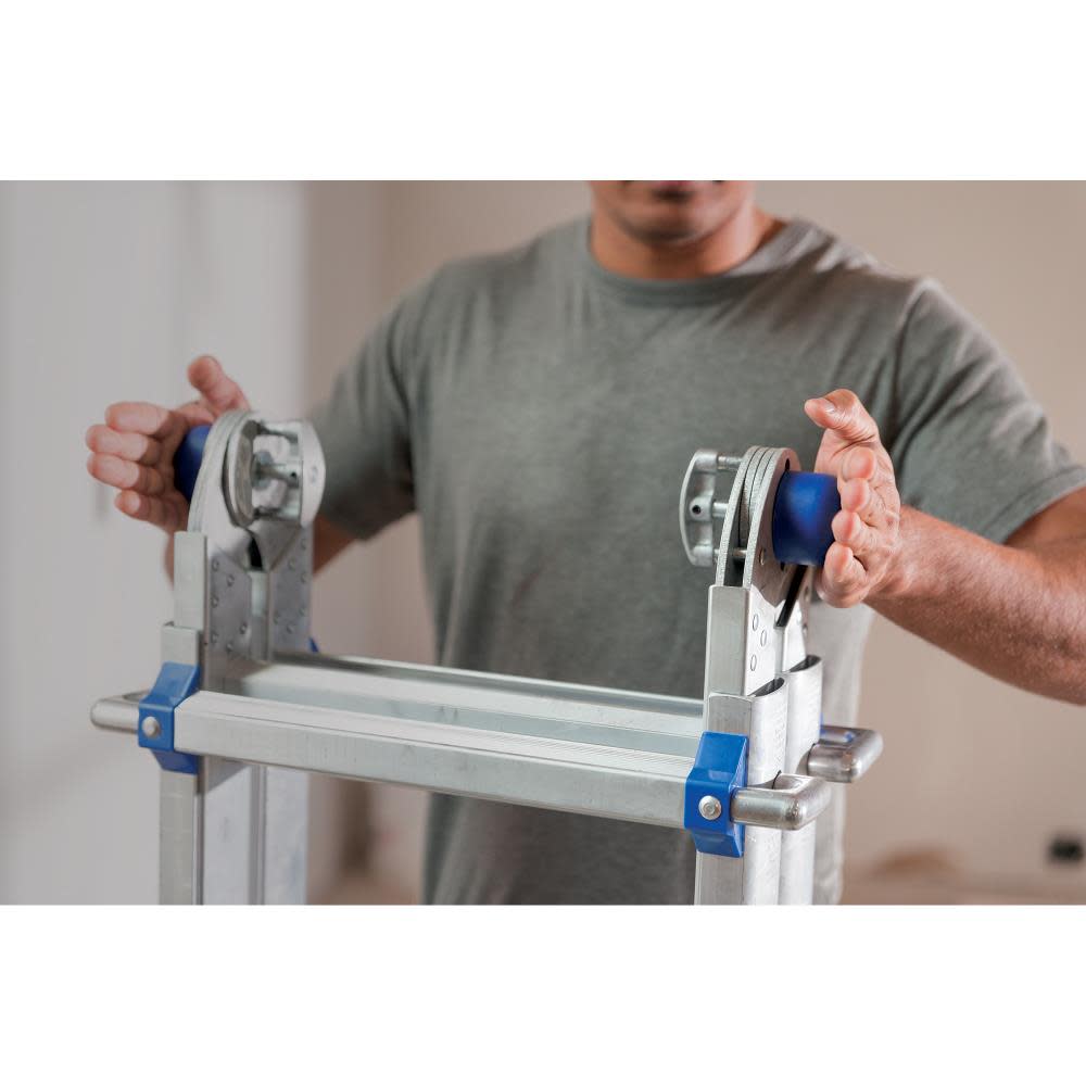 Werner 22 Ft. Reach Height Type IA Aluminum Multi-Position Ladder - Ascmtools