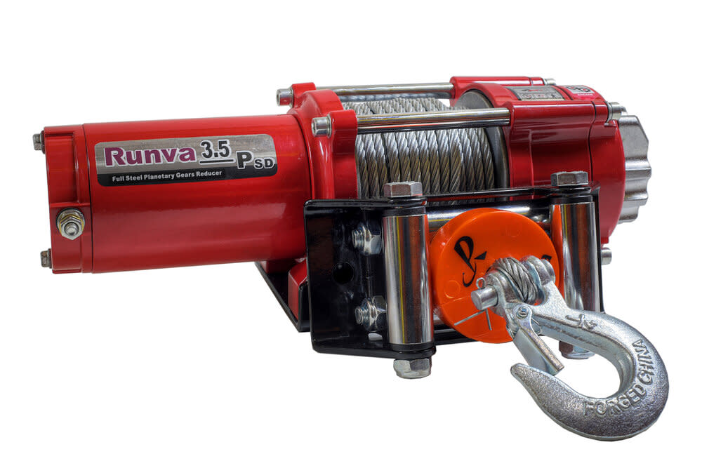 DK2 Runva ATV UTV Winch 12v 3500lb Super Deluxe - Ascmtools